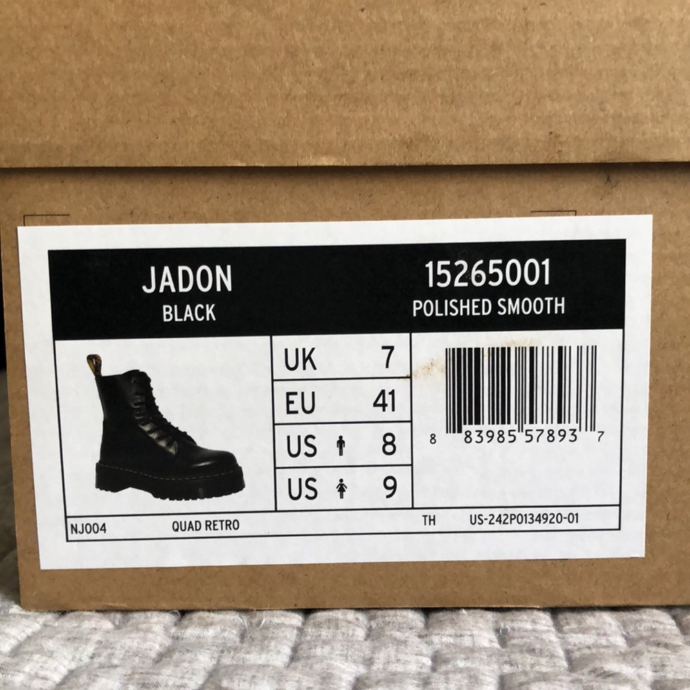 Jadon Smooth Leather Platform Boots // Size 8 - Picture 7 of 9